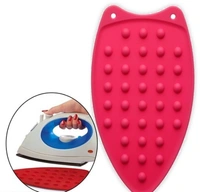 1 Pcs Silicone Iron Mat Pad | High Heat Resistant Iron Insulation Pad, 27x14 cm - 27x 14 cm, Silicon, Pack of1